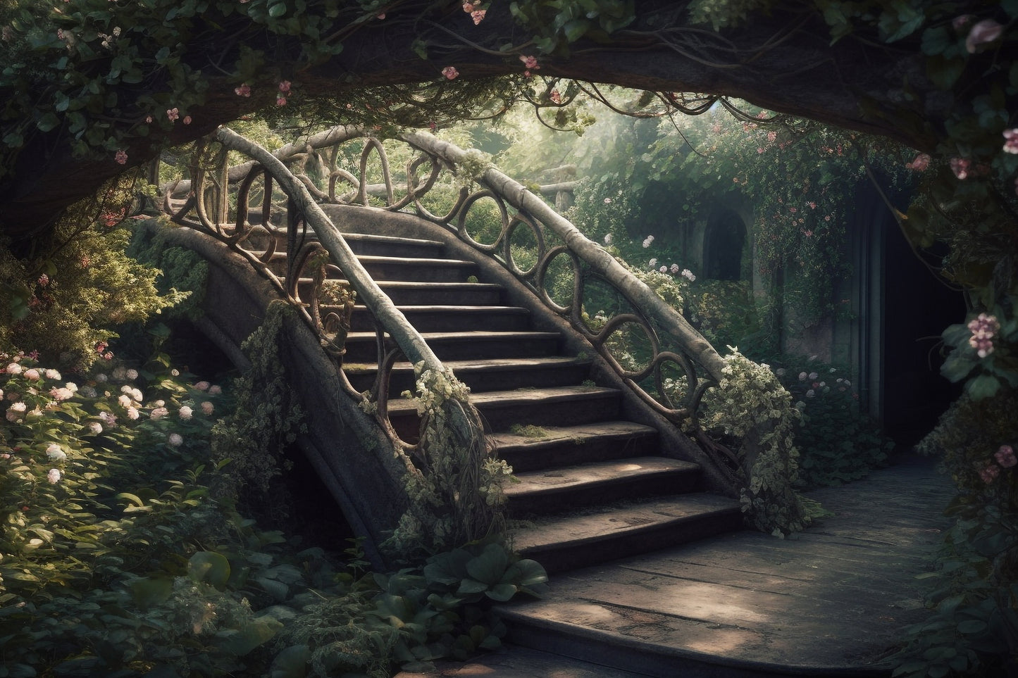 Jardín - Escalera #1