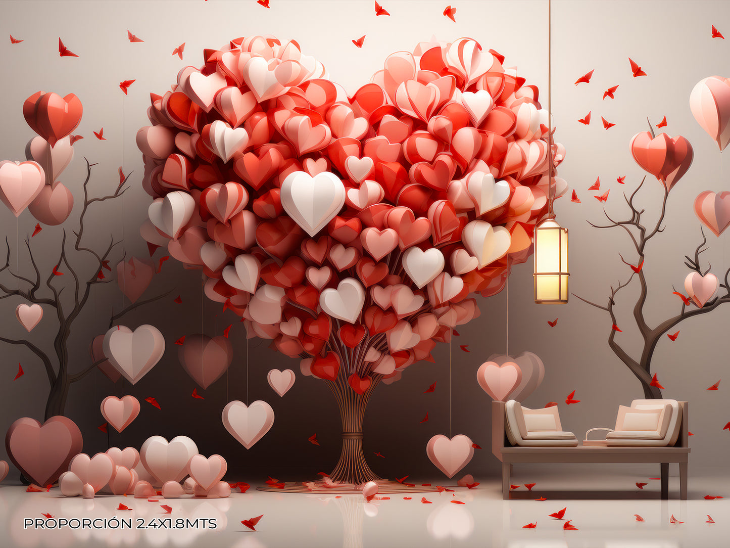 San Valentín - Corazones 3D #14