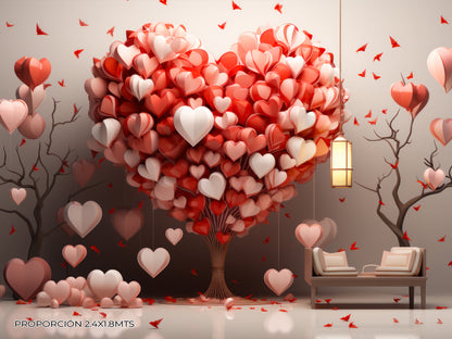 San Valentín - Corazones 3D #14