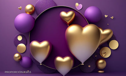 San Valentín - Corazones 3D #5