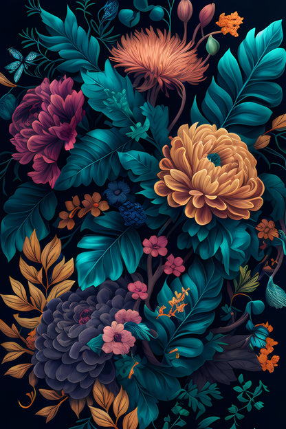 Vertical - Floral #4