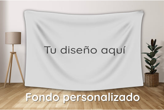 Fondo personalizado - sube tu diseño