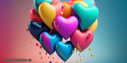 San Valentín - Corazones 3D #10