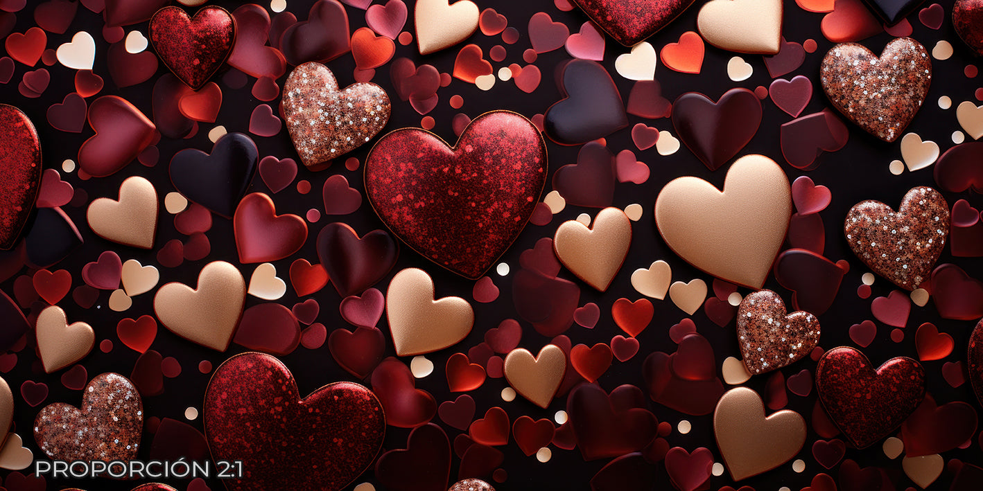 San Valentín - Corazones 3D #12