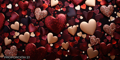 San Valentín - Corazones 3D #12